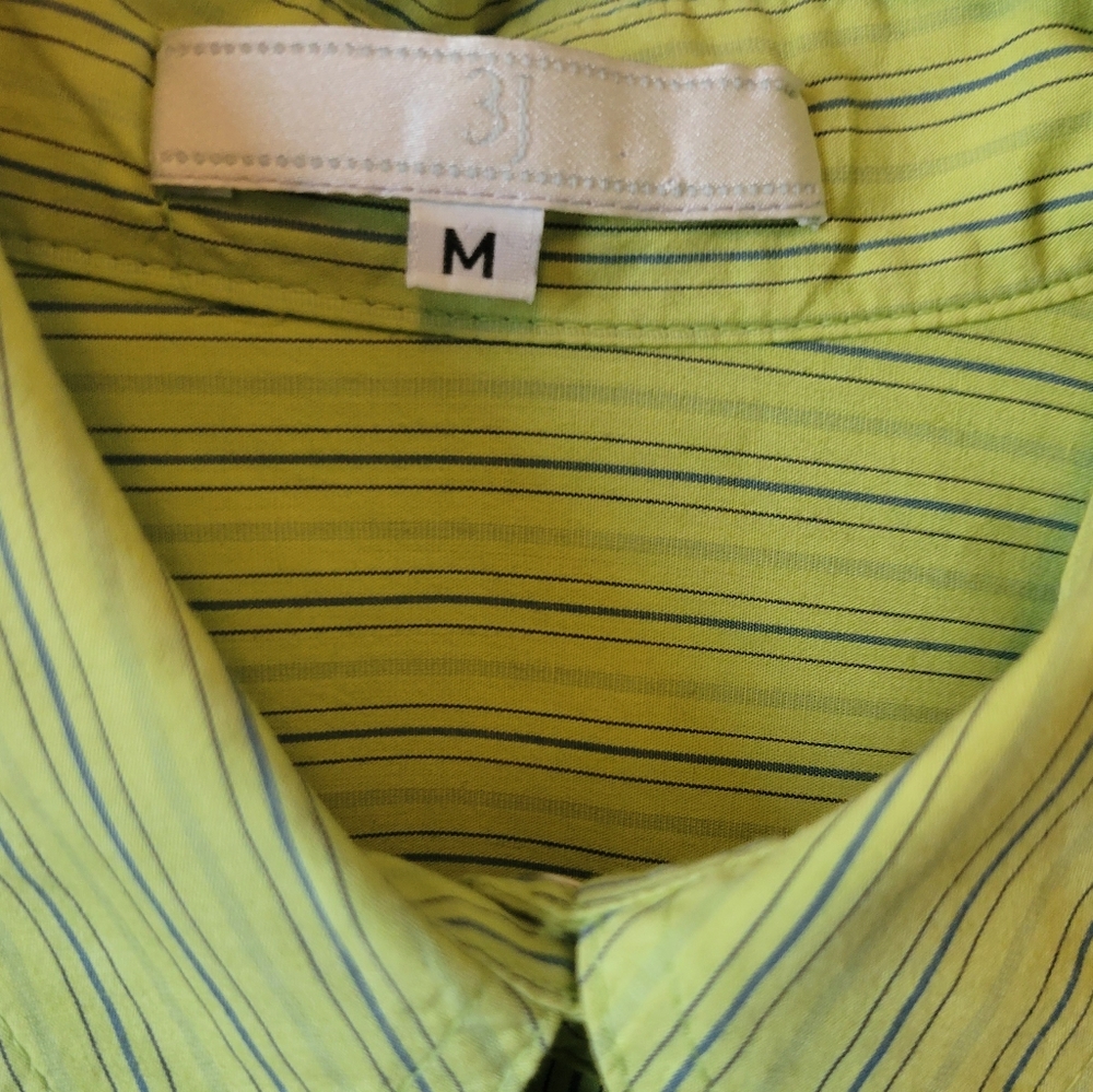 Johnny Was 3J Workshop Button Down Floral Embroidered Shirt, M - Picture 3 of 14